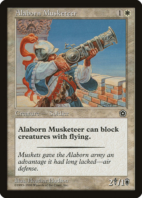 Alaborn Musketeer [Portal Second Age], MTG Single - Gamers Grove