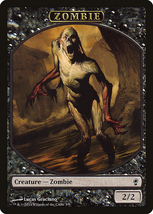 Zombie [Conspiracy Tokens], MTG Single - Gamers Grove