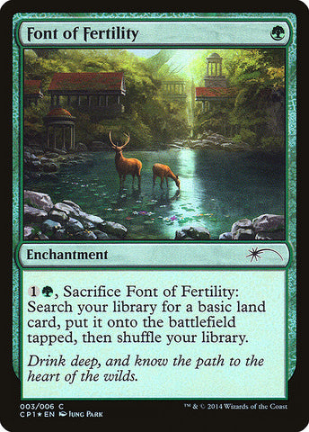 Font of Fertility [Magic 2015 Clash Pack], MTG Single - Gamers Grove