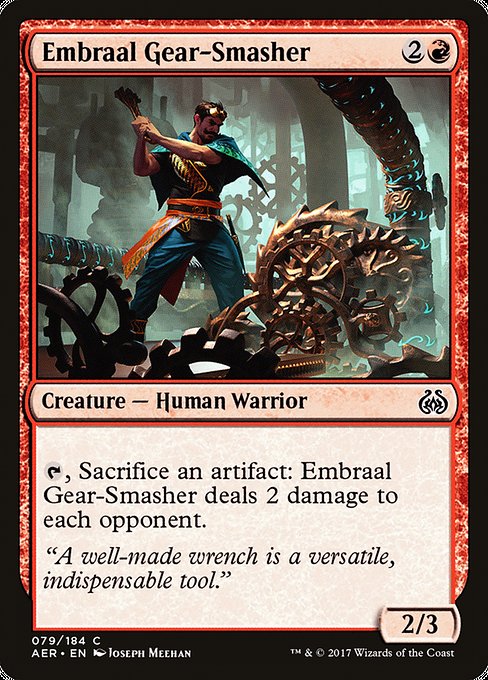 Embraal Gear-Smasher [Aether Revolt], MTG Single - Gamers Grove