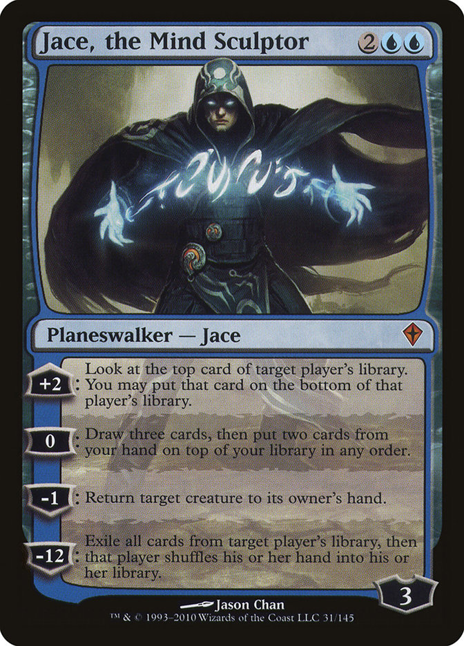 Jace, the Mind Sculptor [Worldwake], MTG Single - Gamers Grove