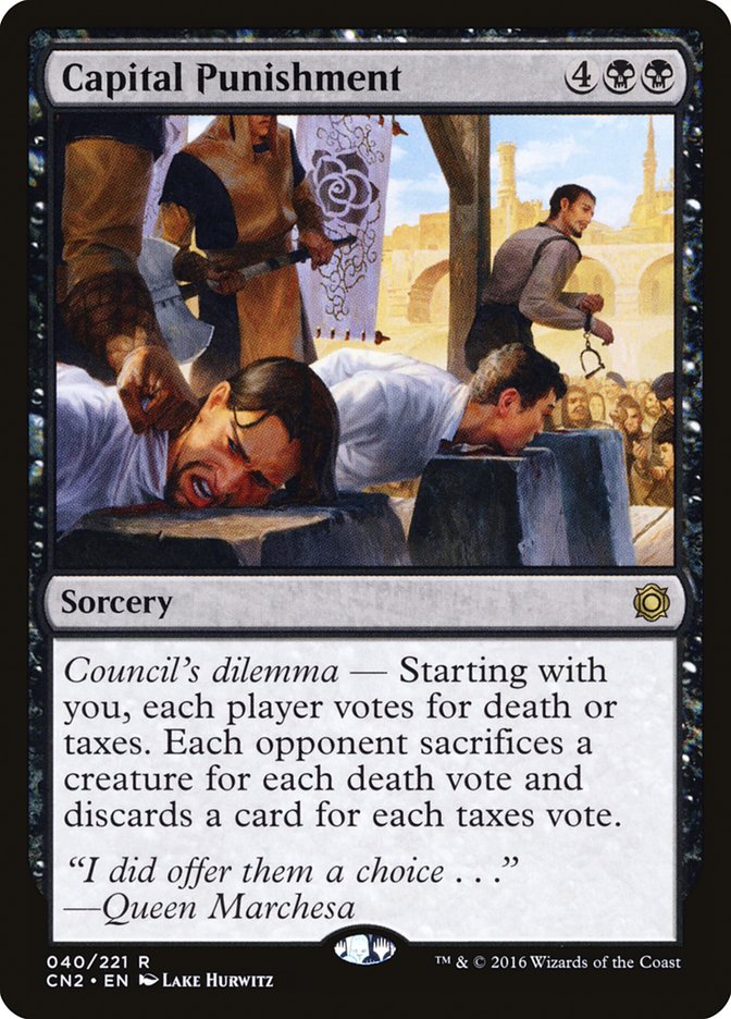 Capital Punishment [Conspiracy: Take the Crown], MTG Single - Gamers Grove
