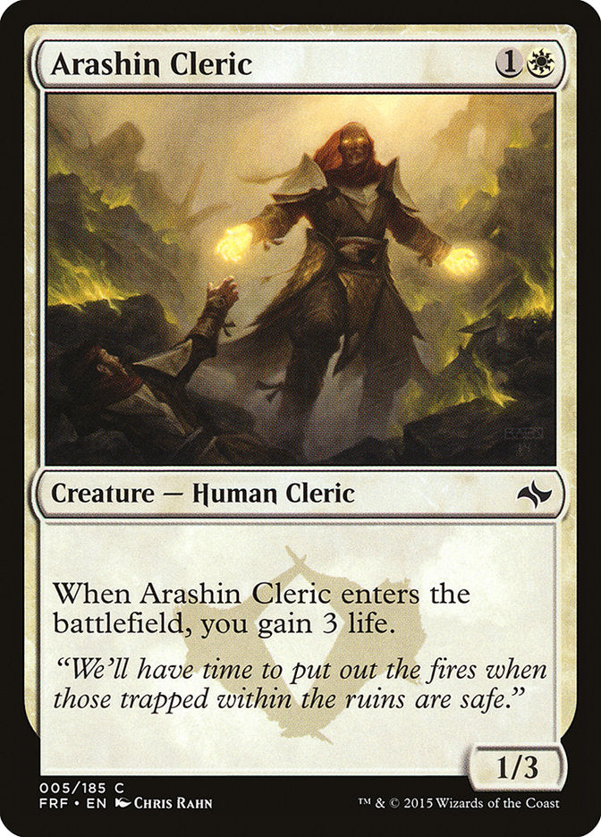 Arashin Cleric [Fate Reforged], MTG Single - Gamers Grove