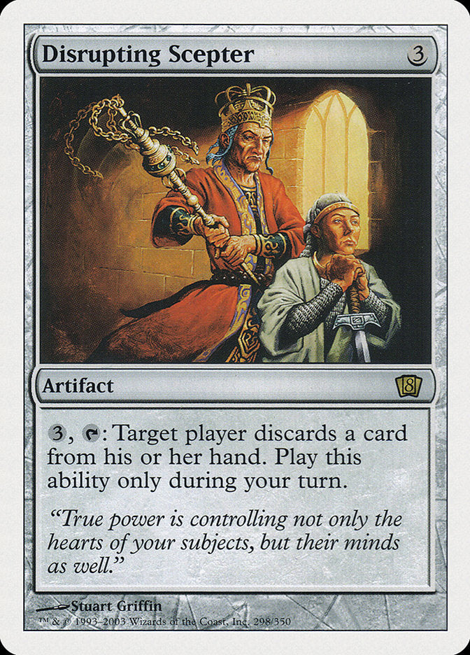 Disrupting Scepter [Eighth Edition], MTG Single - Gamers Grove