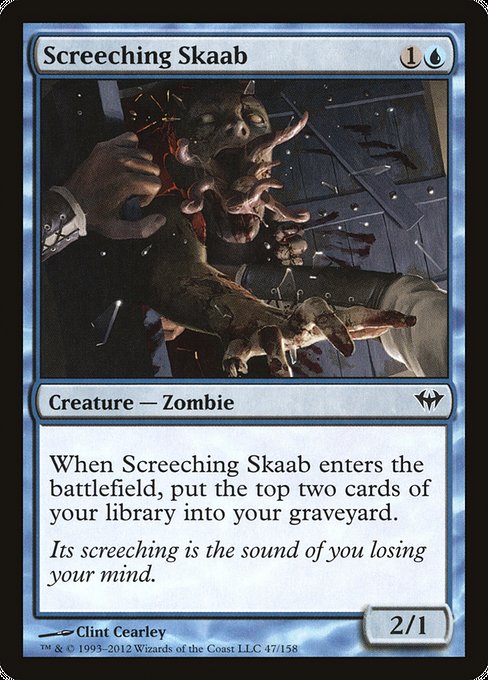 Screeching Skaab [Dark Ascension], MTG Single - Gamers Grove