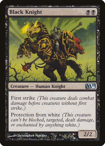Black Knight [Magic 2011], MTG Single - Gamers Grove