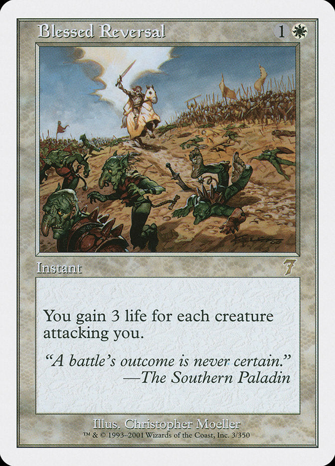 Blessed Reversal [Seventh Edition], MTG Single - Gamers Grove