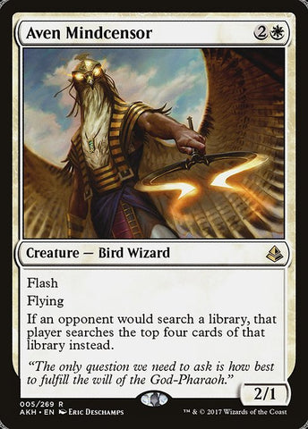 Aven Mindcensor [Amonkhet], MTG Single - Gamers Grove