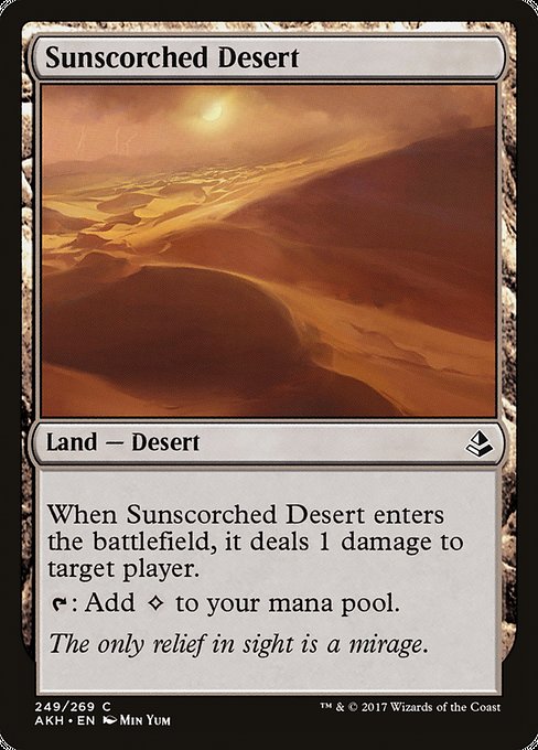 Sunscorched Desert [Amonkhet], MTG Single - Gamers Grove