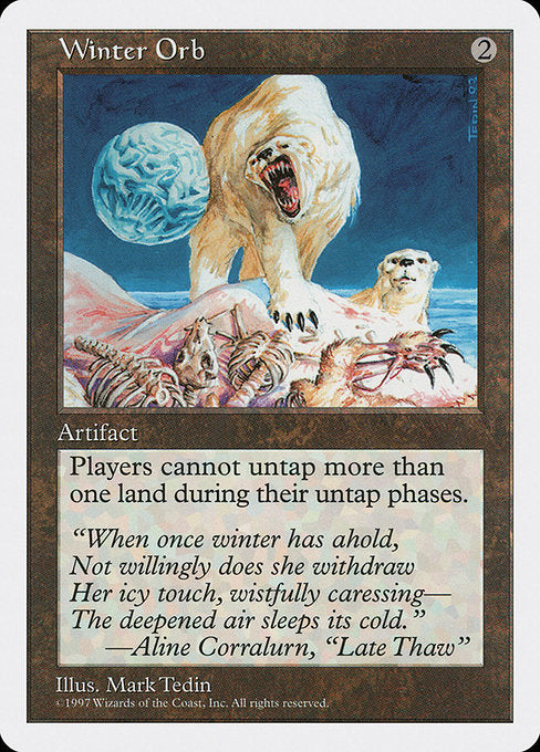 Winter Orb [Fifth Edition], MTG Single - Gamers Grove