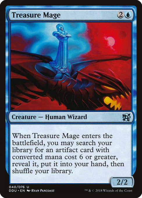 Treasure Mage [Duel Decks: Elves vs. Inventors], MTG Single - Gamers Grove