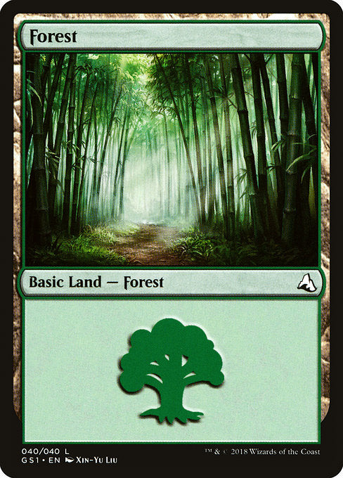 Forest [Global Series Jiang Yanggu & Mu Yanling], MTG Single - Gamers Grove