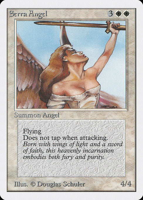 Serra Angel [Unlimited Edition], MTG Single - Gamers Grove