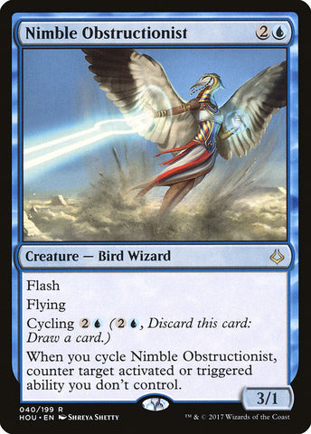 Nimble Obstructionist [Hour of Devastation], MTG Single - Gamers Grove