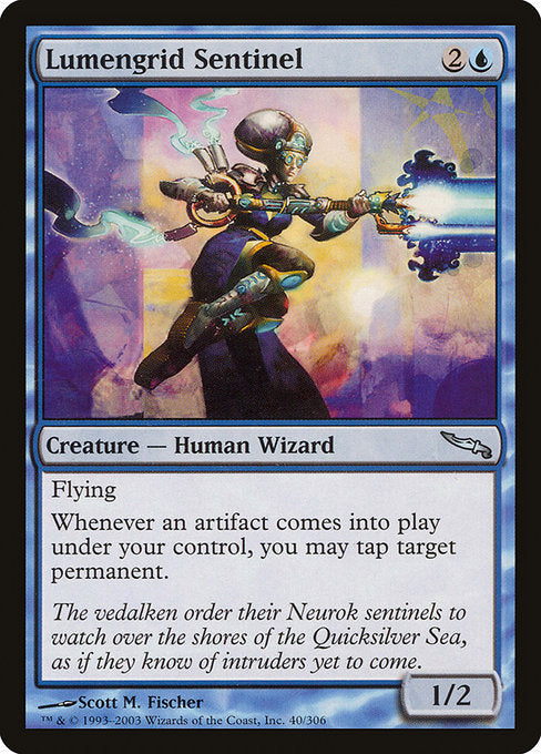 Lumengrid Sentinel [Mirrodin], MTG Single - Gamers Grove
