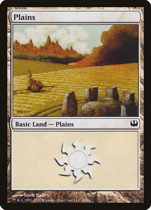 Plains [Duel Decks: Knights vs. Dragons], MTG Single - Gamers Grove