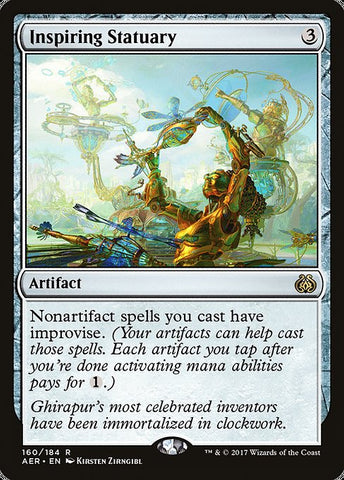 Inspiring Statuary [Aether Revolt], MTG Single - Gamers Grove