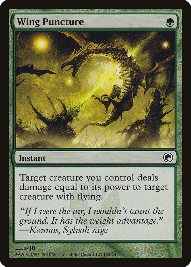 Wing Puncture [Scars of Mirrodin], MTG Single - Gamers Grove