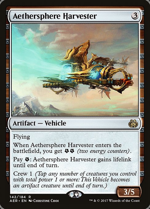 Aethersphere Harvester [Aether Revolt], MTG Single - Gamers Grove