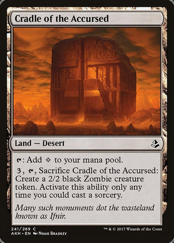 Cradle of the Accursed [Amonkhet], MTG Single - Gamers Grove