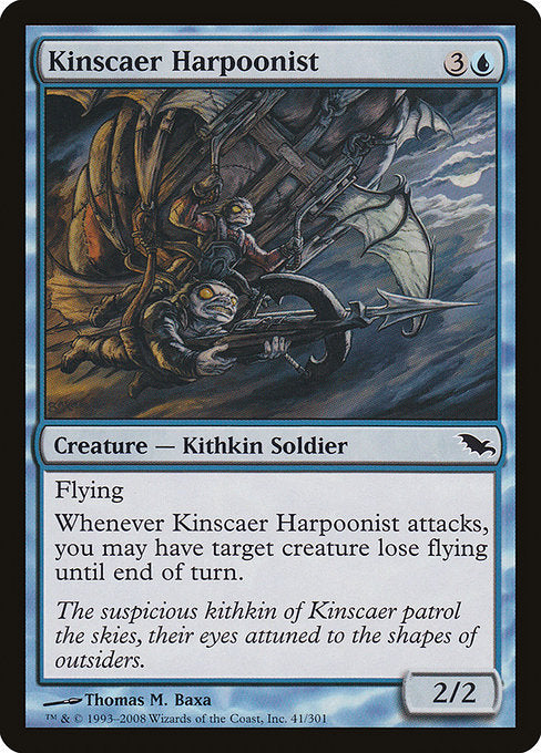Kinscaer Harpoonist [Shadowmoor], MTG Single - Gamers Grove