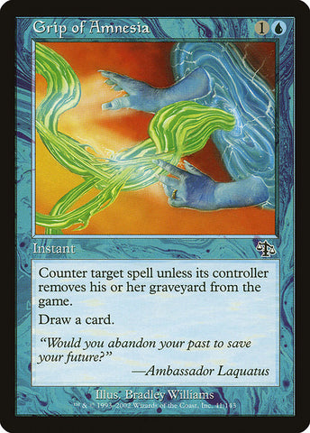 Grip of Amnesia [Judgment], MTG Single - Gamers Grove