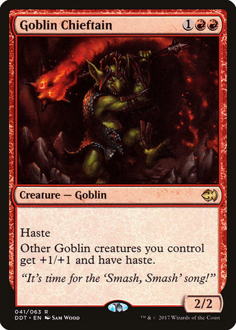 Goblin Chieftain [Duel Decks: Merfolk vs. Goblins], MTG Single - Gamers Grove