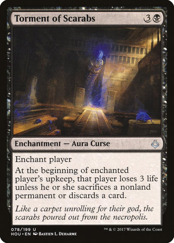 Torment of Scarabs [Hour of Devastation], MTG Single - Gamers Grove