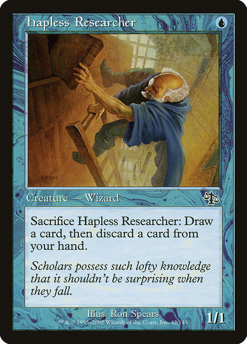 Hapless Researcher [Judgment], MTG Single - Gamers Grove
