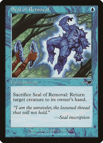 Seal of Removal [Nemesis], MTG Single - Gamers Grove