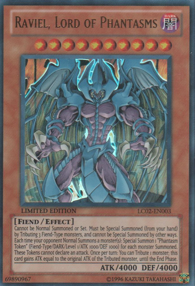 Raviel, Lord of Phantasms [LC02-EN003] Ultra Rare
