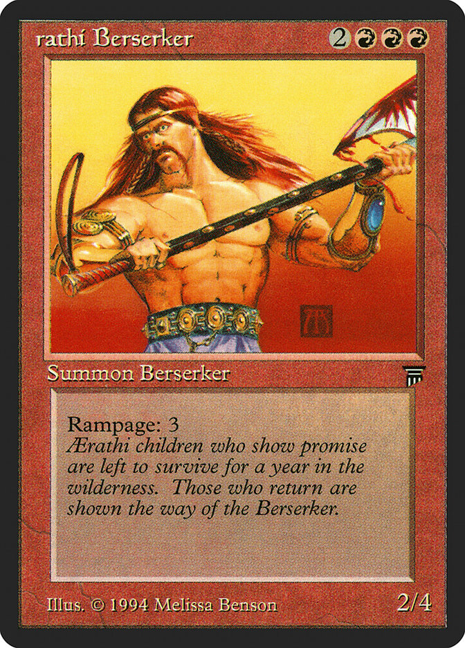 Aerathi Berserker [Legends], MTG Single - Gamers Grove