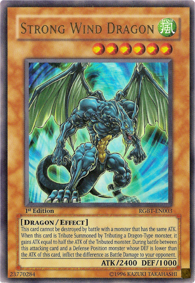 Strong Wind Dragon [RGBT-EN003] Ultra Rare