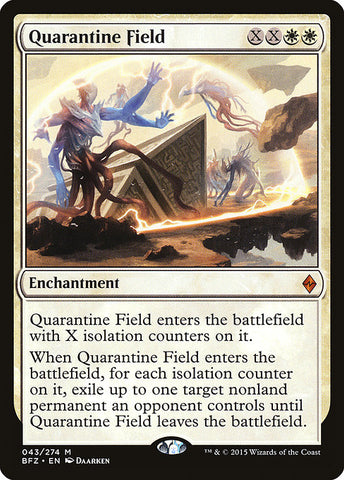 Quarantine Field [Battle for Zendikar], MTG Single - Gamers Grove