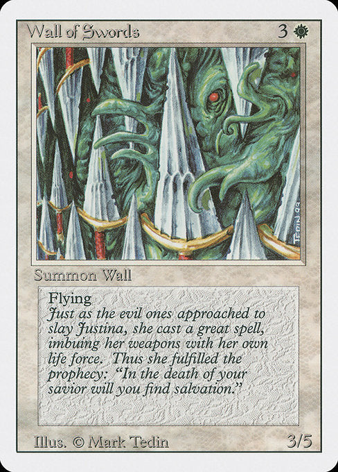 Wall of Swords [Revised Edition], MTG Single - Gamers Grove
