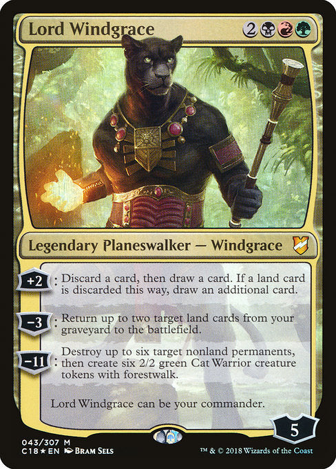 Lord Windgrace [Commander 2018], MTG Single - Gamers Grove