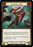 Adrenaline Rush (Yellow) (Rainbow Foil) [U-MON264-RF] Unlimited Edition Rainbow Foil