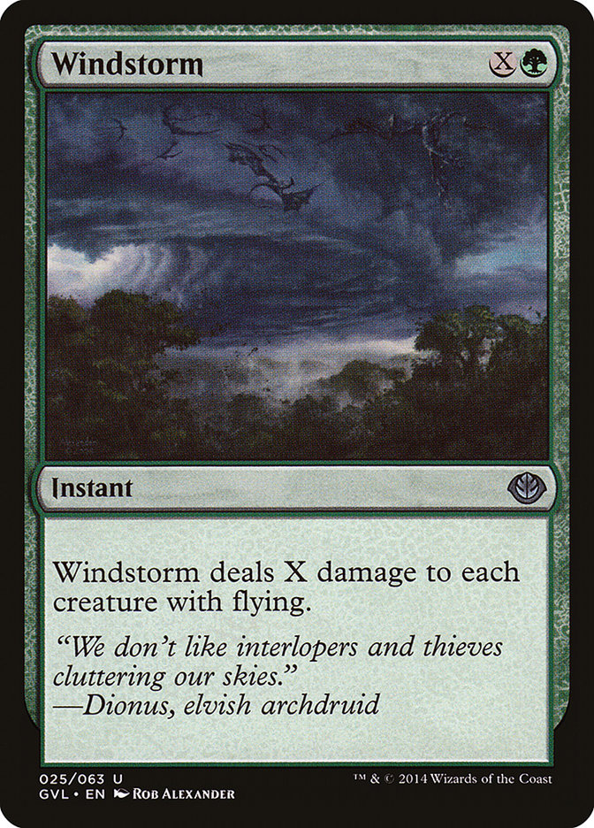 Windstorm (Garruk vs. Liliana) [Duel Decks Anthology], MTG Single - Gamers Grove