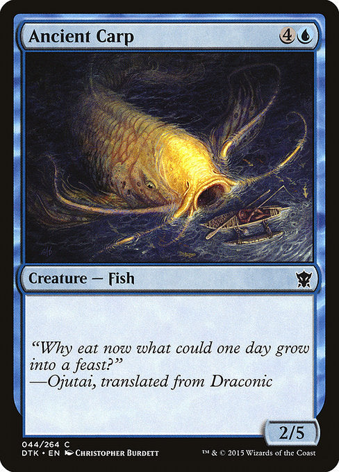 Ancient Carp [Dragons of Tarkir], MTG Single - Gamers Grove