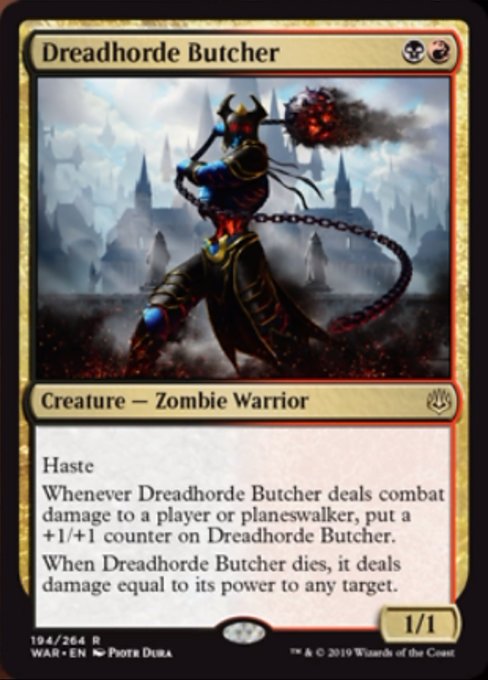 Dreadhorde Butcher [War of the Spark]