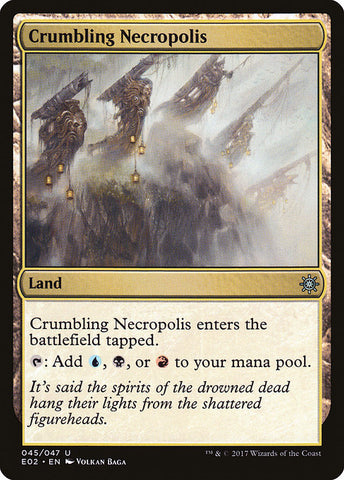 Crumbling Necropolis [Explorers of Ixalan], MTG Single - Gamers Grove