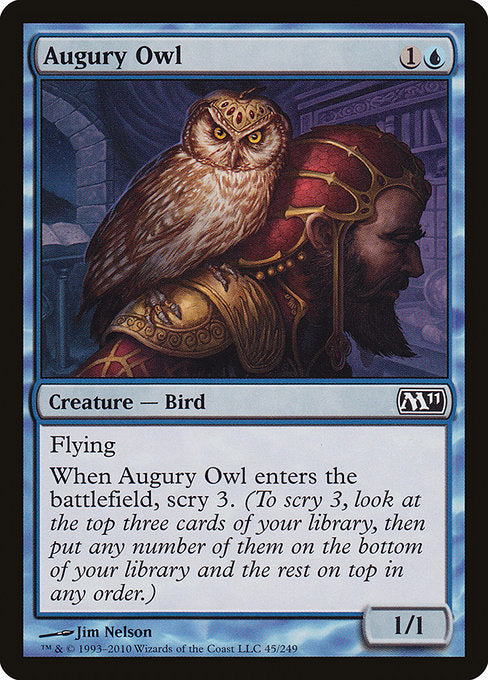 Augury Owl [Magic 2011], MTG Single - Gamers Grove