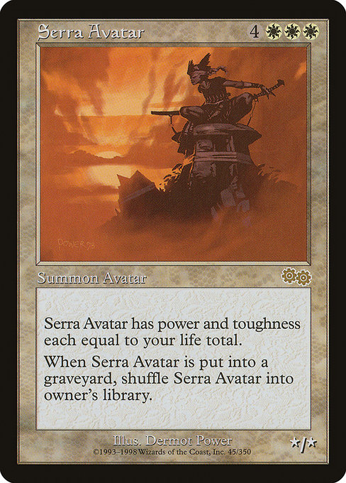 Serra Avatar [Urza's Saga], MTG Single - Gamers Grove