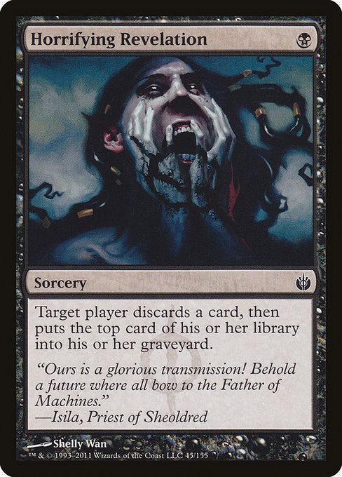 Horrifying Revelation [Mirrodin Besieged], MTG Single - Gamers Grove