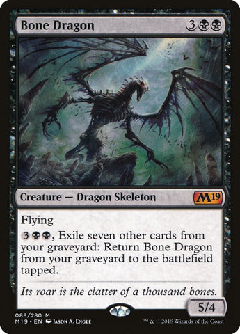 Bone Dragon [Core Set 2019], MTG Single - Gamers Grove