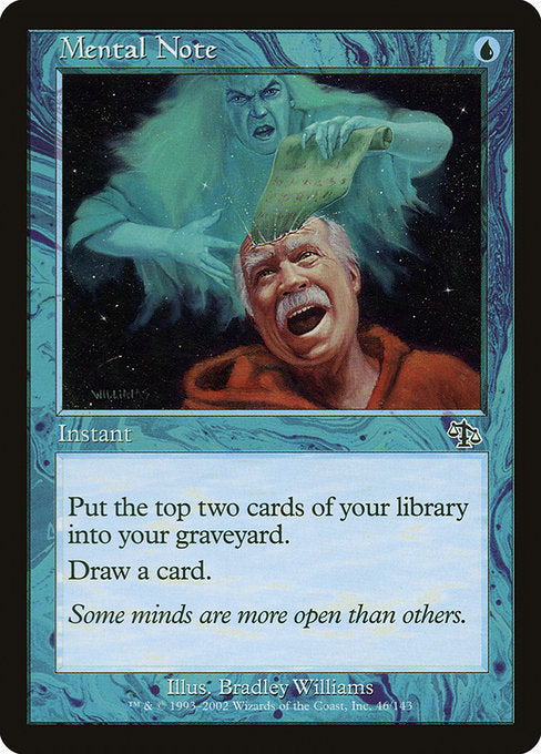 Mental Note [Judgment], MTG Single - Gamers Grove
