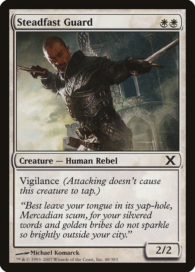 Steadfast Guard [Tenth Edition], MTG Single - Gamers Grove