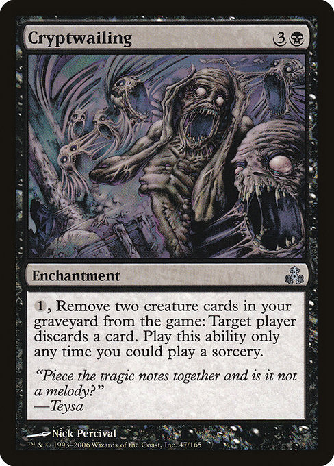 Cryptwailing [Guildpact], MTG Single - Gamers Grove