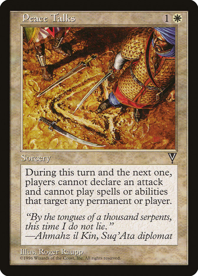 Peace Talks [Visions], MTG Single - Gamers Grove