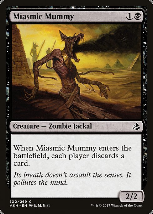 Miasmic Mummy [Amonkhet], MTG Single - Gamers Grove